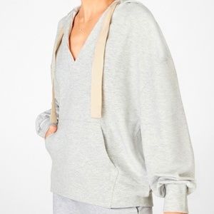 FABLETICS - DEEP V GREY HOODIE - XL